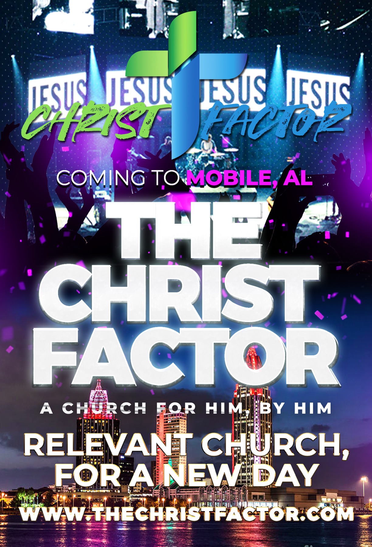Christ Factor front cover design
