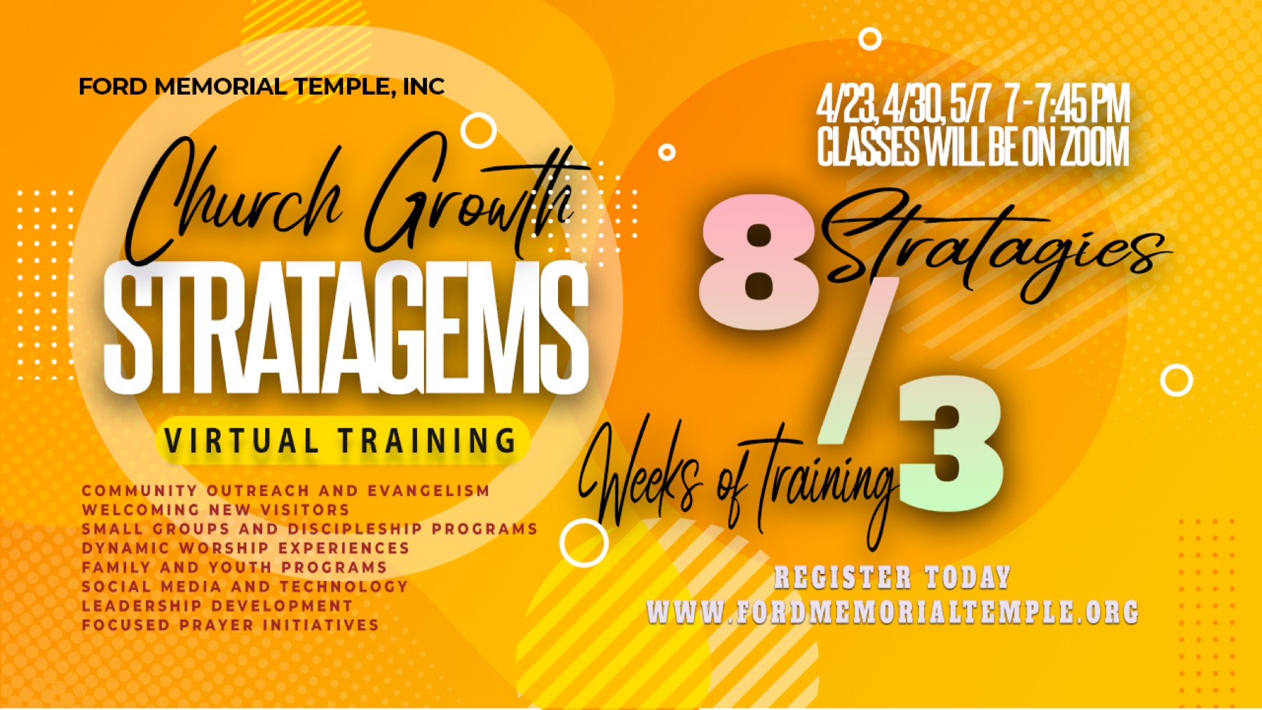 Church growth teaching graphic